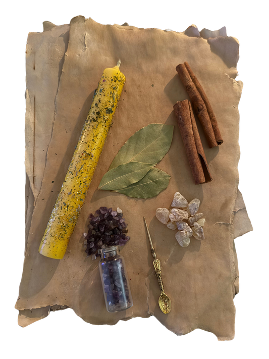 Infused Intention Candles: Manifestation & Intention Candle - Lapis Occulte