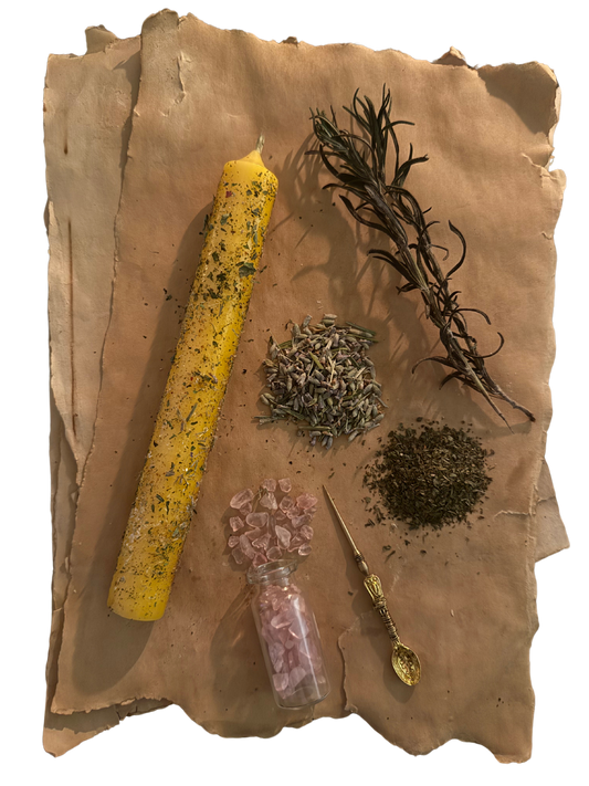 Infused Intention Candles: Clarity & Focus Candle - Lapis Occulte